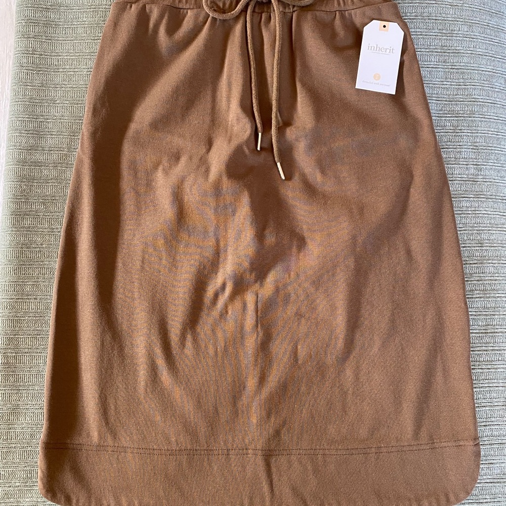 Inherit Kelly Drawstring Midi Skirt